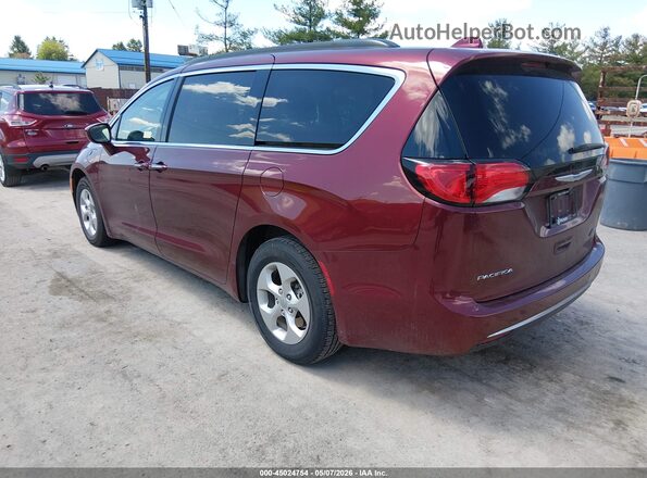 2C4RC1H76JR248329 2018 CHRYSLER PACIFICA Бордовый Задняя левая четверть