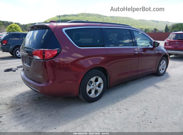 2C4RC1H76JR248329 2018 CHRYSLER PACIFICA Бордовый Задняя правая четверть