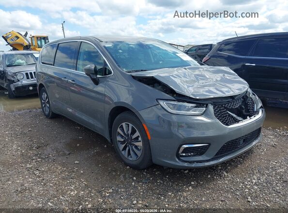2C4RC1L74PR588501 2023 CHRYSLER PACIFICA Gray Передня права чверть