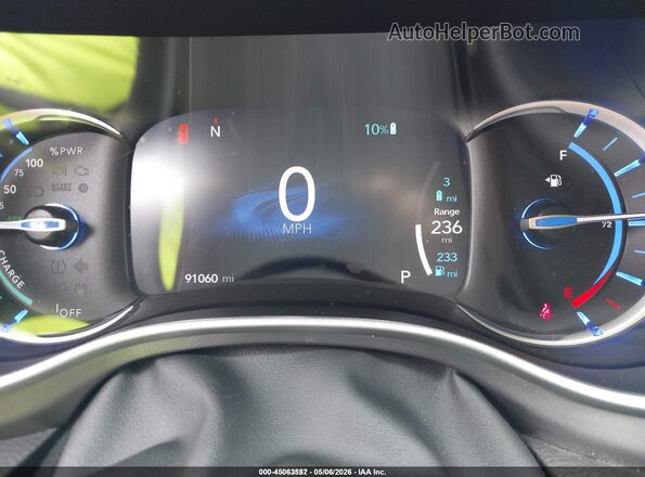 2C4RC1L7XPR592455 2023 CHRYSLER PACIFICA Black უკანა სავარძლების ხედი