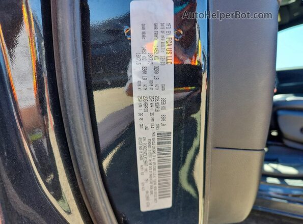 2C4RC1N73LR129807 2020 CHRYSLER PACIFICA Black VIN კოდის სტიკერის ხედი