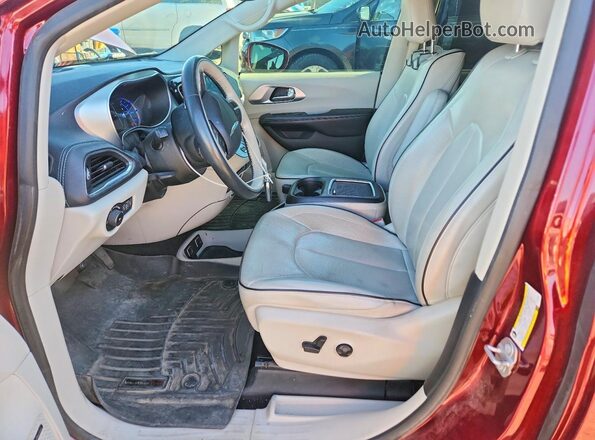 2C4RC1N75LR124589 2020 CHRYSLER PACIFICA Burgundy Вид салону спереду