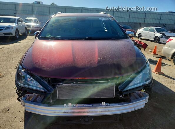 2C4RC1N75LR124589 2020 CHRYSLER PACIFICA Burgundy Вид спереду