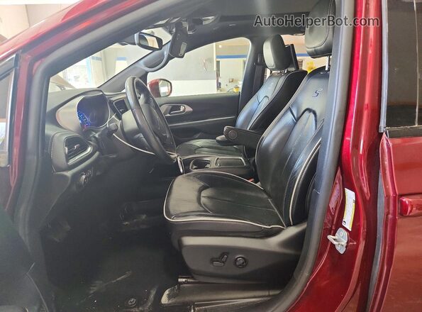 2C4RC1N75LR193301 2020 CHRYSLER PACIFICA Burgundy წინა სალონის ხედი
