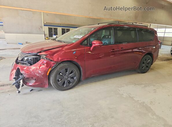 2C4RC1N75LR193301 2020 CHRYSLER PACIFICA Burgundy წინა მარცხენა ხედი სამი მეოთხედიდან