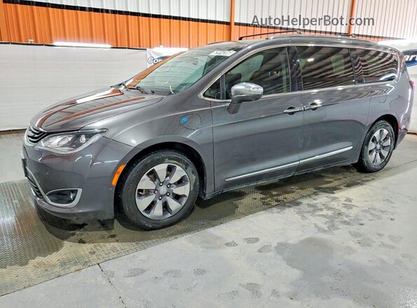 2C4RC1N76JR331327 2018 CHRYSLER PACIFICA Gray Przód lewy