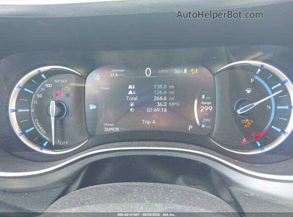2C4RC1N79HR739945 2017 CHRYSLER PACIFICA Белый Вид задних сидений