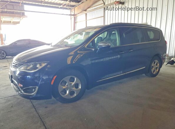 2C4RC1N79JR230136 2018 CHRYSLER PACIFICA Blue Vista tres cuartos delantera izquierda