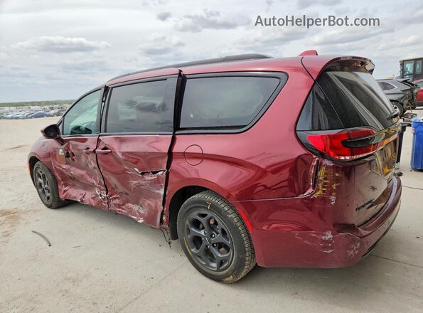 2C4RC1S70MR573121 2021 CHRYSLER PACIFICA Темно-бордовый Задняя левая четверть