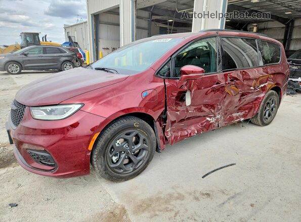 2C4RC1S70MR573121 2021 CHRYSLER PACIFICA Темно-бордовый Передняя левая четверть