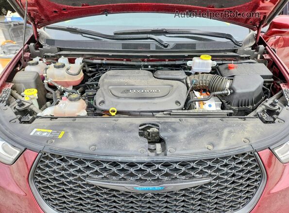 2C4RC1S70MR573121 2021 CHRYSLER PACIFICA Темно-бордовый Вид подкапотного пространства