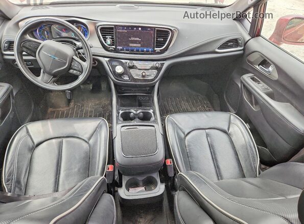 2C4RC1S70MR573121 2021 CHRYSLER PACIFICA Темно-бордовый Вид панели приборов