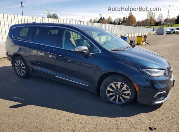2C4RC1S70PR551558 2023 CHRYSLER PACIFICA Синий Передняя правая четверть