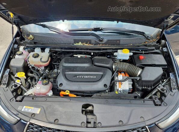 2C4RC1S79NR143797 2022 CHRYSLER PACIFICA Бирюзовый Вид подкапотного пространства