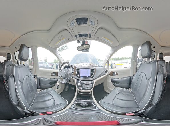 2C4RC1S79NR143797 2022 CHRYSLER PACIFICA Бирюзовый Панорамный вид салона 360°