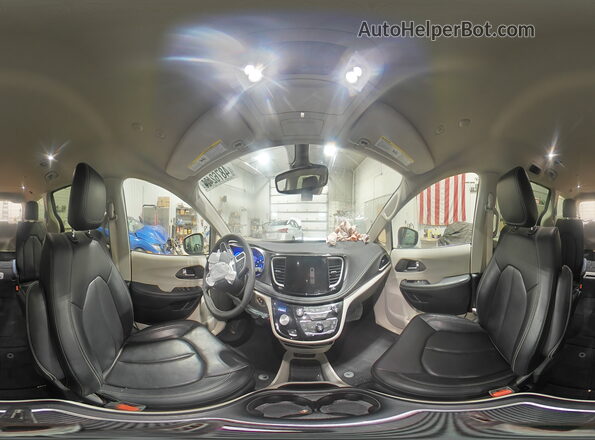 2C4RC3BG1PR546199 2023 CHRYSLER PACIFICA Серый Панорамный вид салона 360°