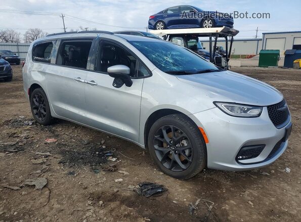 2C4RC3BG2PR589451 2023 CHRYSLER PACIFICA Серебряный Передняя правая четверть