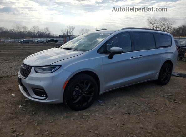 2C4RC3BG2PR589451 2023 CHRYSLER PACIFICA Серебряный Передняя левая четверть