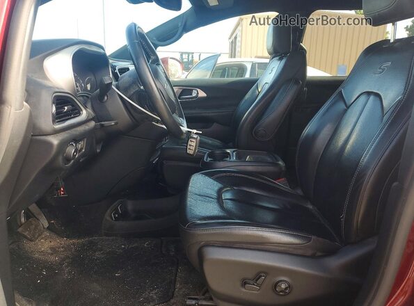 2C4RC3BG7LR261517 2020 CHRYSLER PACIFICA Темно-бордовый Вид салона спереди