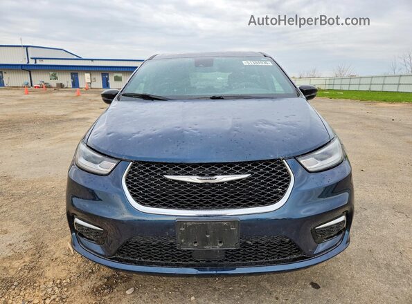 2C4RC3BG8SR523107 2025 CHRYSLER PACIFICA Синий Вид спереди
