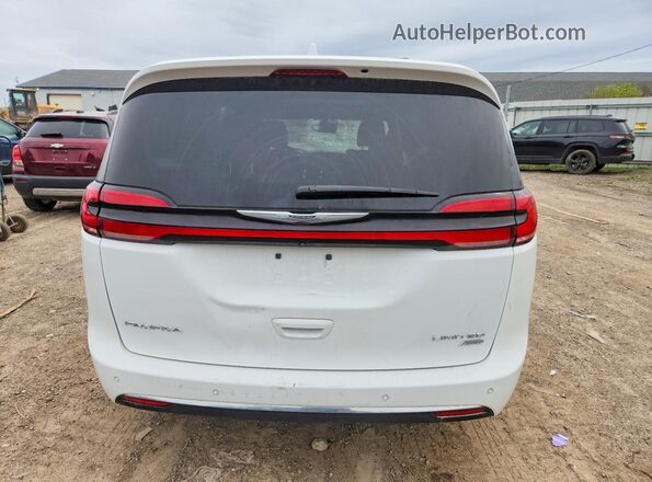 2C4RC3GG5MR595541 2021 CHRYSLER PACIFICA White Вид ззаду