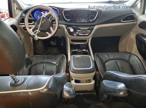2C4RC3GG9MR536699 2021 CHRYSLER PACIFICA Charcoal წინა პანელის ხედი