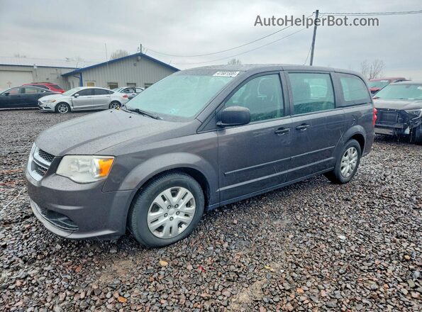 2C4RDGBG7GR169625 2016 DODGE GRAND Серый Передняя левая четверть