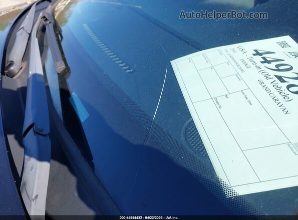 2C4RDGBG9GR356901 2016 DODGE GRAND CARAVAN Черный Вид спереди