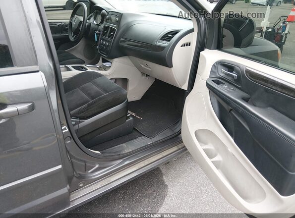 2C4RDGCG0GR388232 2016 DODGE GRAND CARAVAN Серый Вид салона спереди