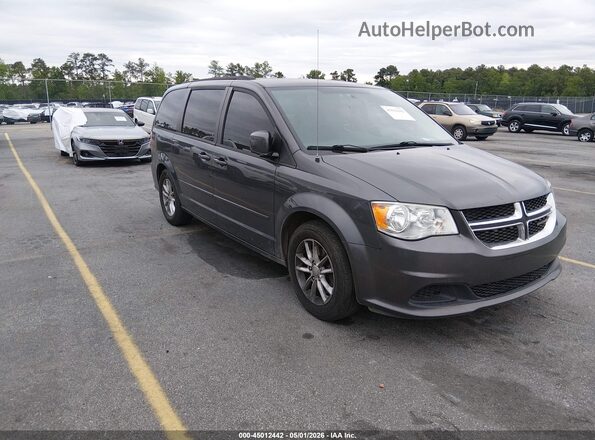 2C4RDGCG0GR388232 2016 DODGE GRAND CARAVAN Серый Передняя правая четверть