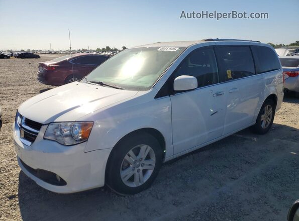 2C4RDGCG0JR248611 2018 DODGE GRAND Белый Передняя левая четверть