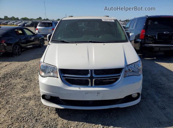 2C4RDGCG0JR248611 2018 DODGE GRAND Белый Вид спереди