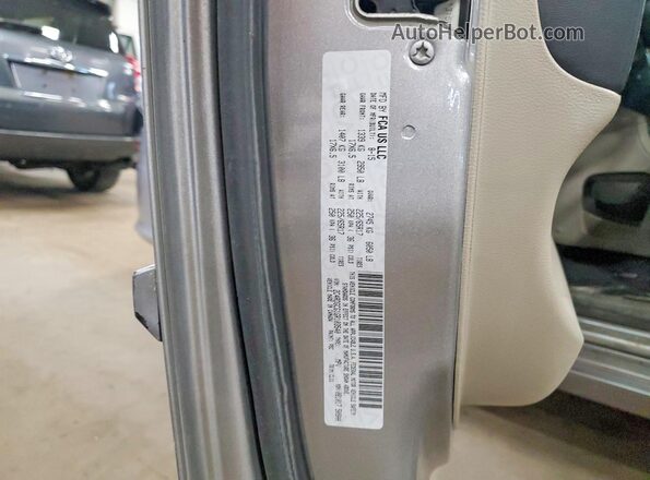 2C4RDGCG1GR103540 2016 DODGE GRAND Gray VIN კოდის სტიკერის ხედი