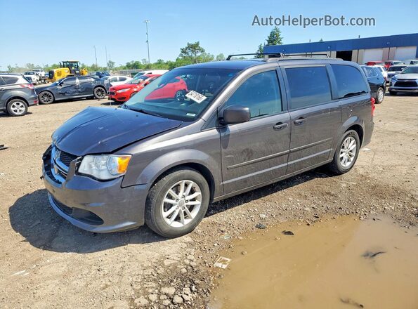 2C4RDGCG1GR395870 2016 DODGE GRAND Серый Передняя левая четверть