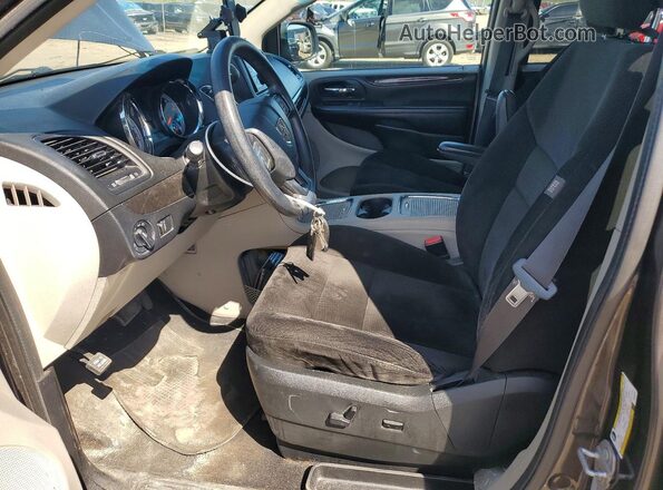 2C4RDGCG1GR395870 2016 DODGE GRAND Серый Вид салона спереди