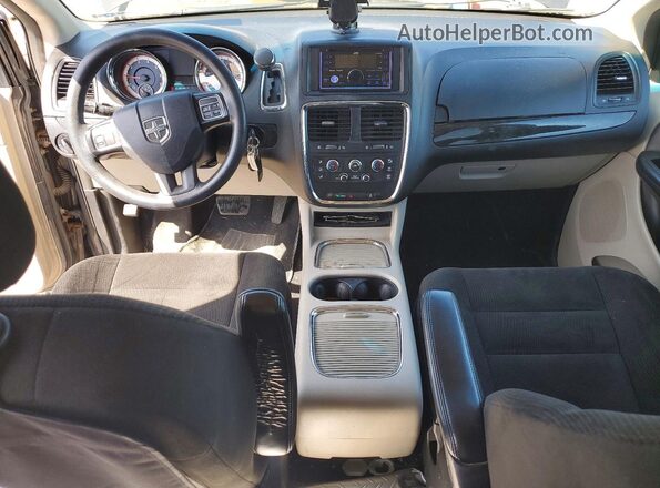 2C4RDGCG1GR395870 2016 DODGE GRAND Серый Вид панели приборов