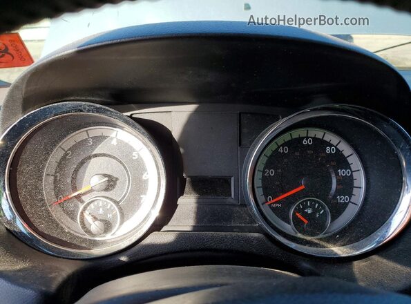 2C4RDGCG1HR625019 2017 DODGE GRAND Серебряный Вид щитка приборов