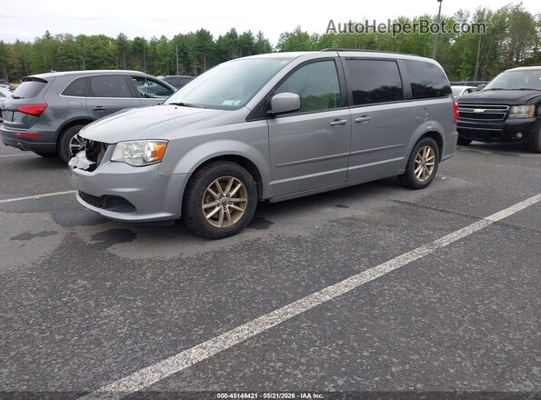 2C4RDGCG2GR311295 2016 DODGE GRAND CARAVAN Серебряный Передняя левая четверть