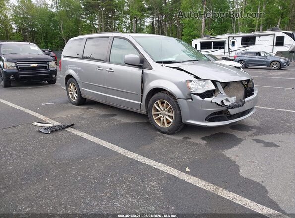 2C4RDGCG2GR311295 2016 DODGE GRAND CARAVAN Серебряный Передняя правая четверть