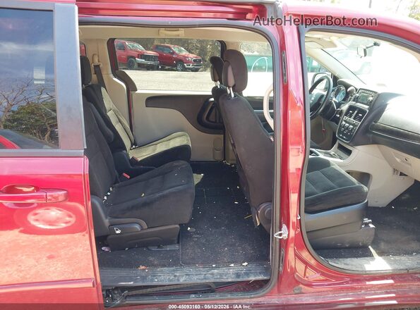 2C4RDGCG2GR312236 2016 DODGE GRAND CARAVAN Red VIN კოდის სტიკერის ხედი