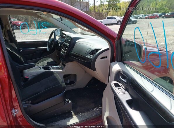 2C4RDGCG2GR312236 2016 DODGE GRAND CARAVAN Red წინა სალონის ხედი