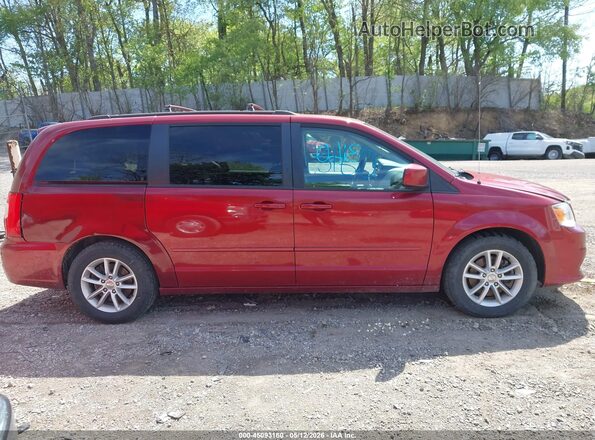 2C4RDGCG2GR312236 2016 DODGE GRAND CARAVAN Red უკანა სალონის ხედი