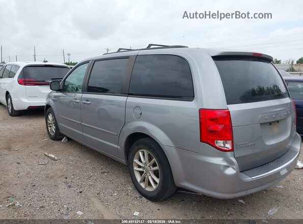 2C4RDGCG2GR354969 2016 DODGE GRAND CARAVAN Silver Tył lewy