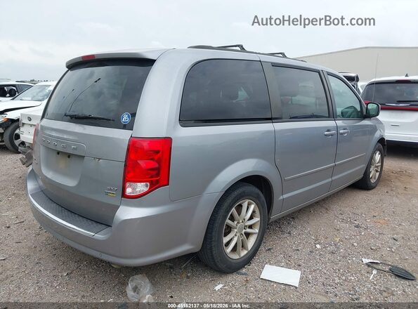 2C4RDGCG2GR354969 2016 DODGE GRAND CARAVAN Silver Tył prawy