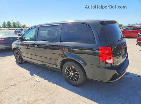 2C4RDGCG2GR398955 2016 DODGE GRAND Black Tył lewy
