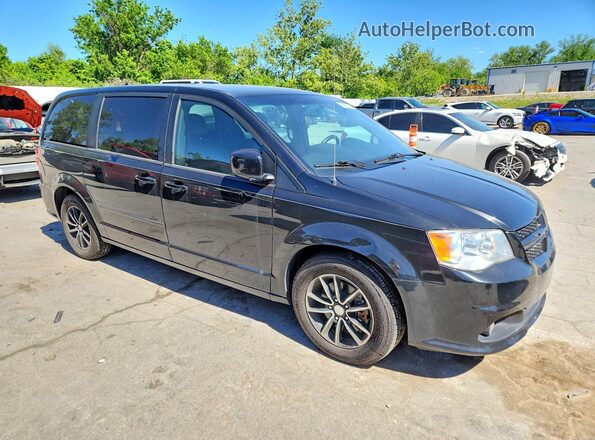 2C4RDGCG2GR398955 2016 DODGE GRAND Black Przód prawy