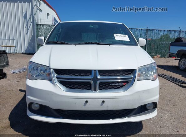 2C4RDGCG2HR724285 2017 DODGE GRAND CARAVAN Белый Вид задней части салона