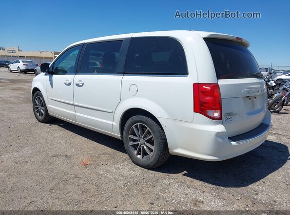 2C4RDGCG2HR724285 2017 DODGE GRAND CARAVAN Белый Задняя левая четверть