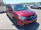 2017 Dodge Grand Caravan Sxt Maroon vin: 2C4RDGCG2HR773342