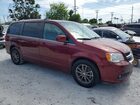 2017 Dodge Grand Caravan Sxt Бордовый vin: 2C4RDGCG2HR807148